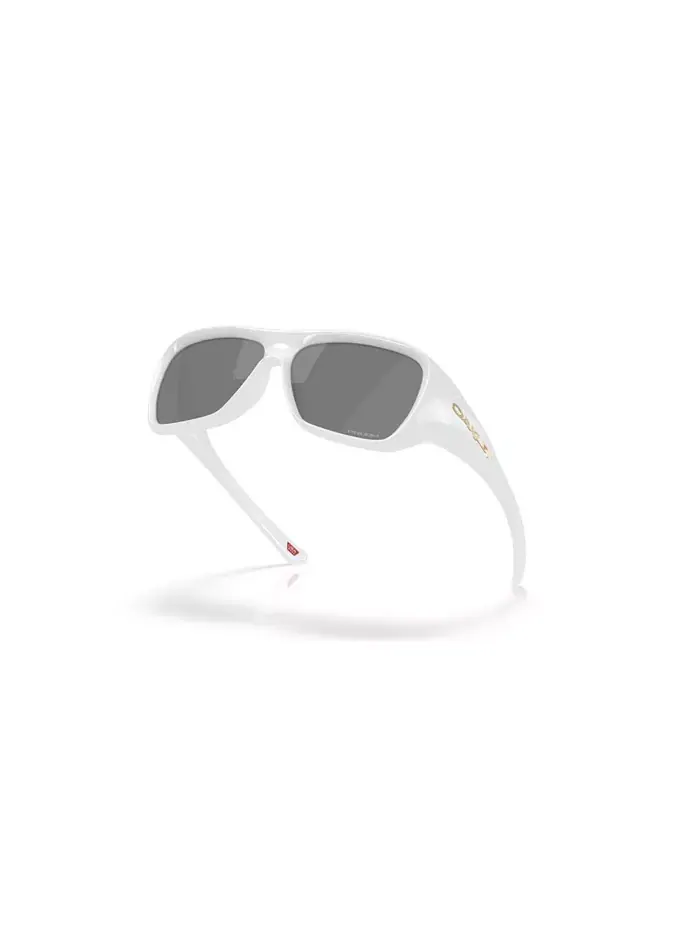Унисекс прямоугольные солнцезащитные очки, Chaminade OO9492 Oakley — изображение 2 из 8, белый