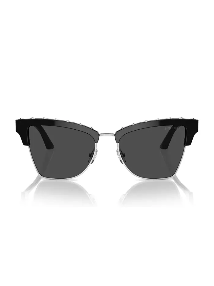 Женские солнцезащитные очки, JC5014 Jimmy Choo — изображение 7 из 10, синий