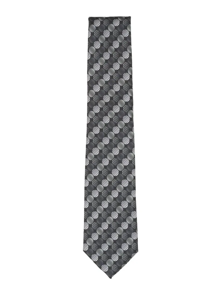 Мужской галстук Penwill Dot Perry Ellis Portfolio — изображение 2 из 3, черный