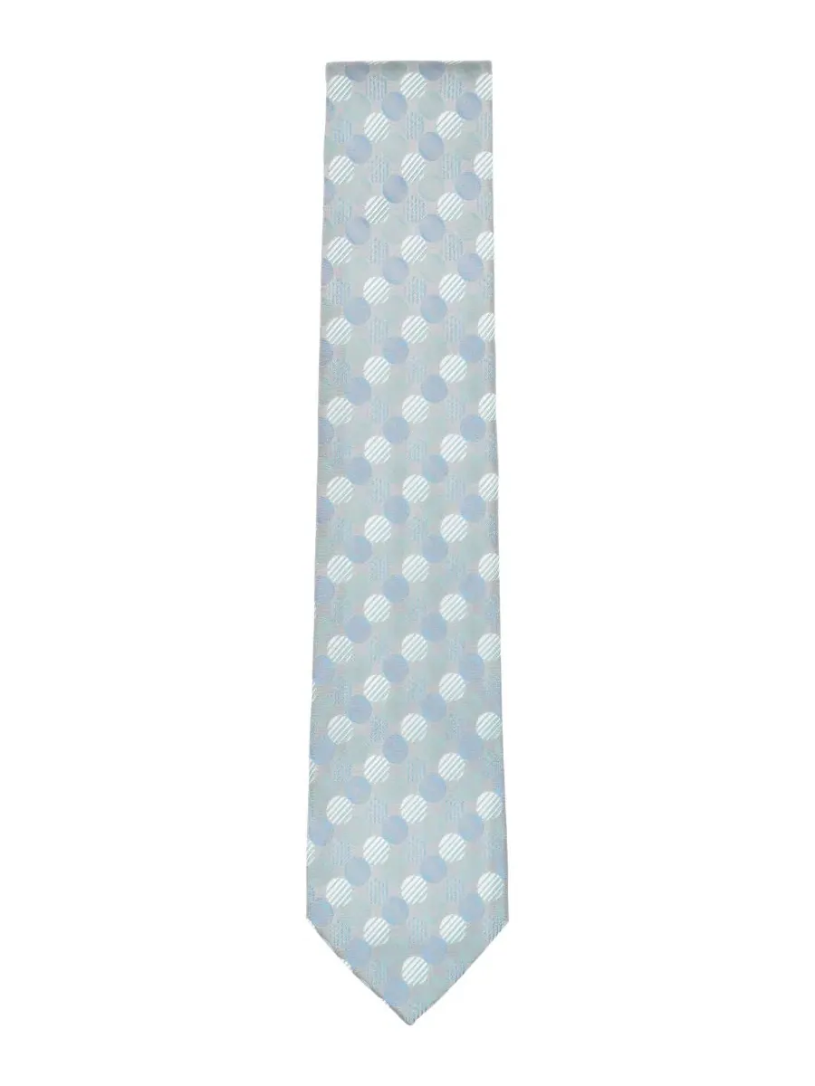 Мужской галстук Penwill Dot Perry Ellis Portfolio — изображение 2 из 3, бирюзовый