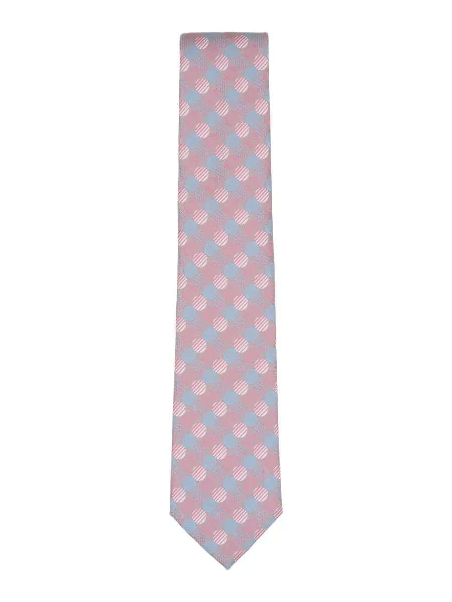 Мужской галстук Penwill Dot Perry Ellis Portfolio — изображение 2 из 3, розовый