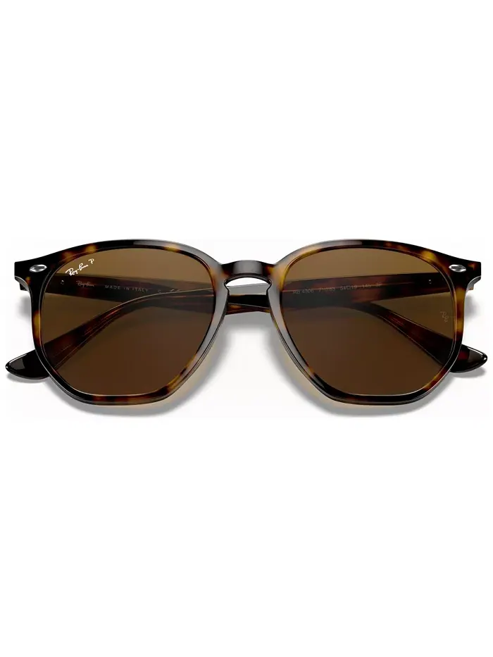 Поляризационные солнцезащитные очки, RB4306 54 Ray-Ban — изображение 6 из 7, коричневый