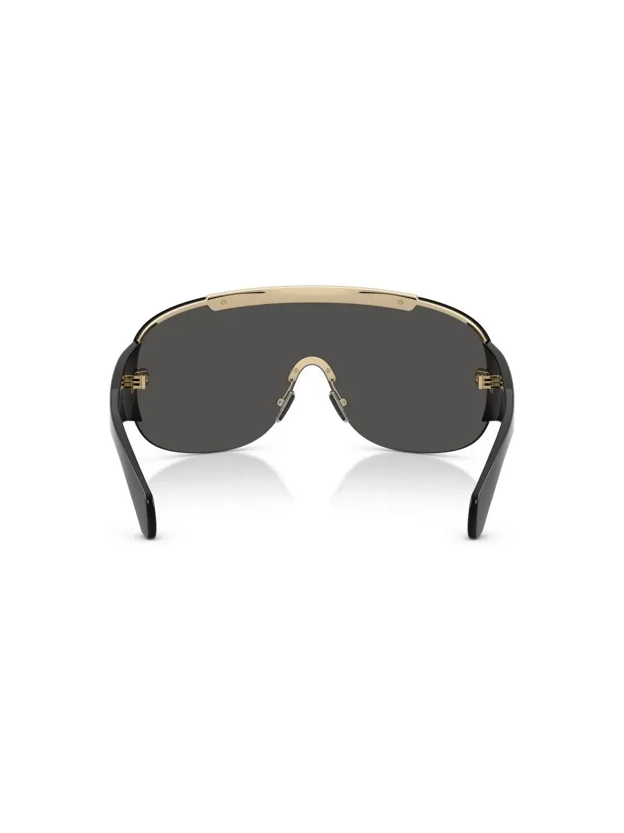 Солнцезащитные очки Rizon унисекс, ME4012 Moncler — изображение 4 из 6, бледный золотистый