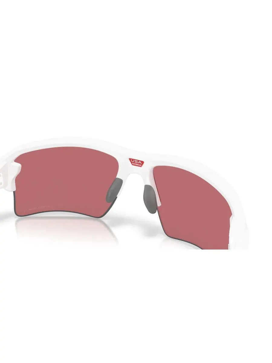 Oakley Мужские солнцезащитные очки Flak 2.0 из коллекции Green, OO9488 — изображение 2 из 9, белый