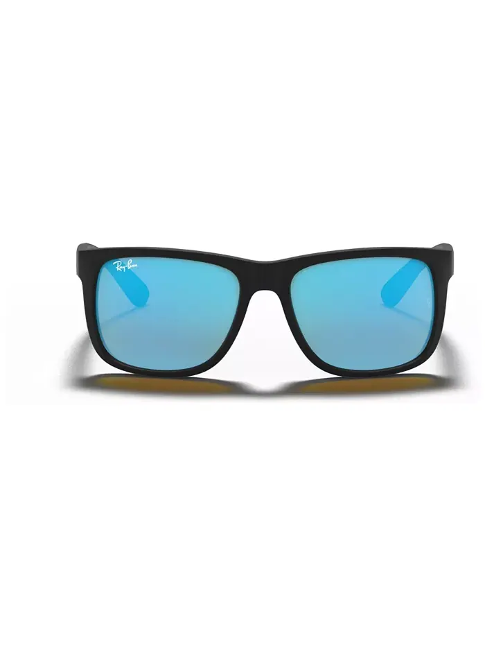 Унисекс солнцезащитные очки, RB4165 Justin Mirror Ray-Ban — изображение 2 из 7, зеленый
