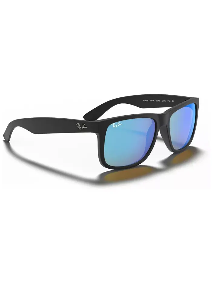 Унисекс солнцезащитные очки, RB4165 Justin Mirror Ray-Ban — изображение 4 из 7, зеленый