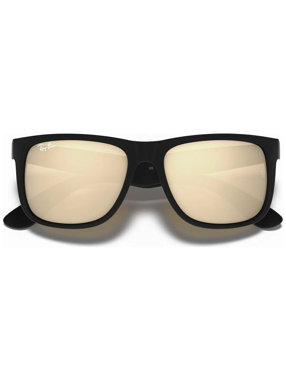 Солнцезащитные очки джастин зеркало rb4165 Ray-Ban — изображение 13 из 14, черный/серый