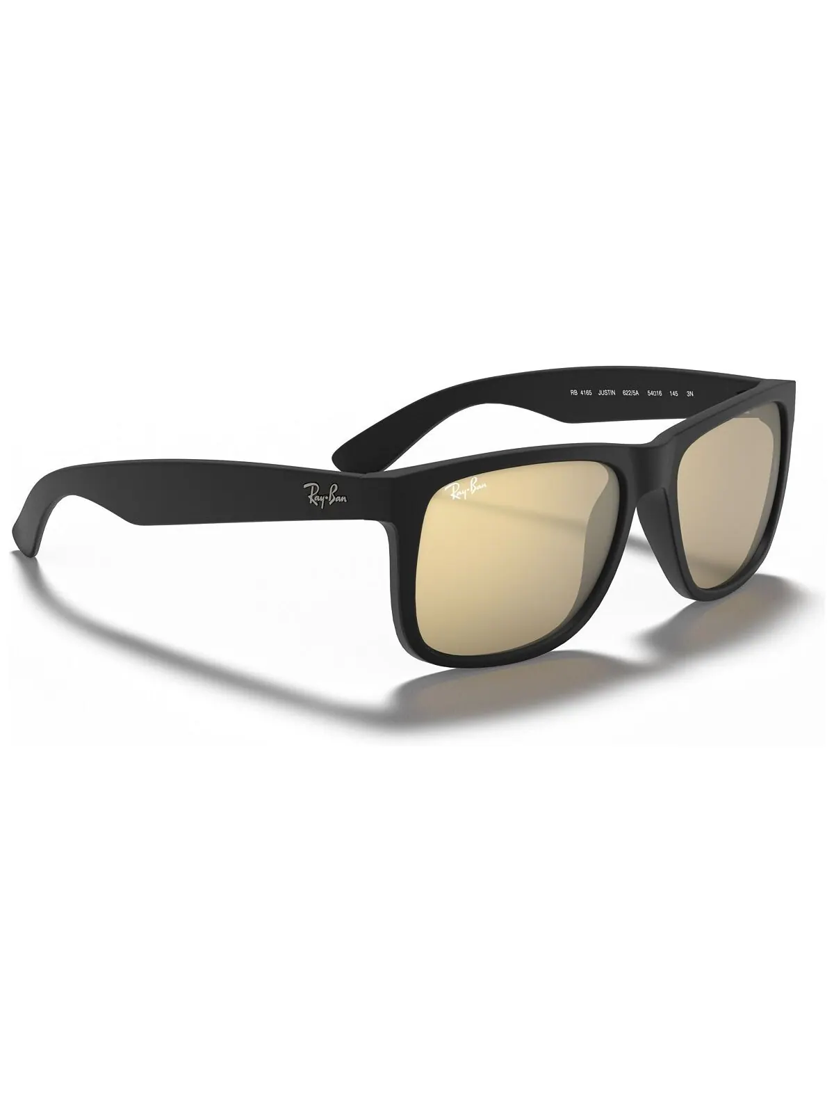 Солнцезащитные очки джастин зеркало rb4165 Ray-Ban — изображение 8 из 11, черный/оранжевый