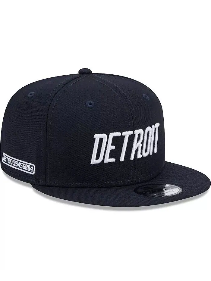 Мужская темно-синяя бейсболка Snapback City Connect 9FIFTY Detroit Tigers 2024 New Era