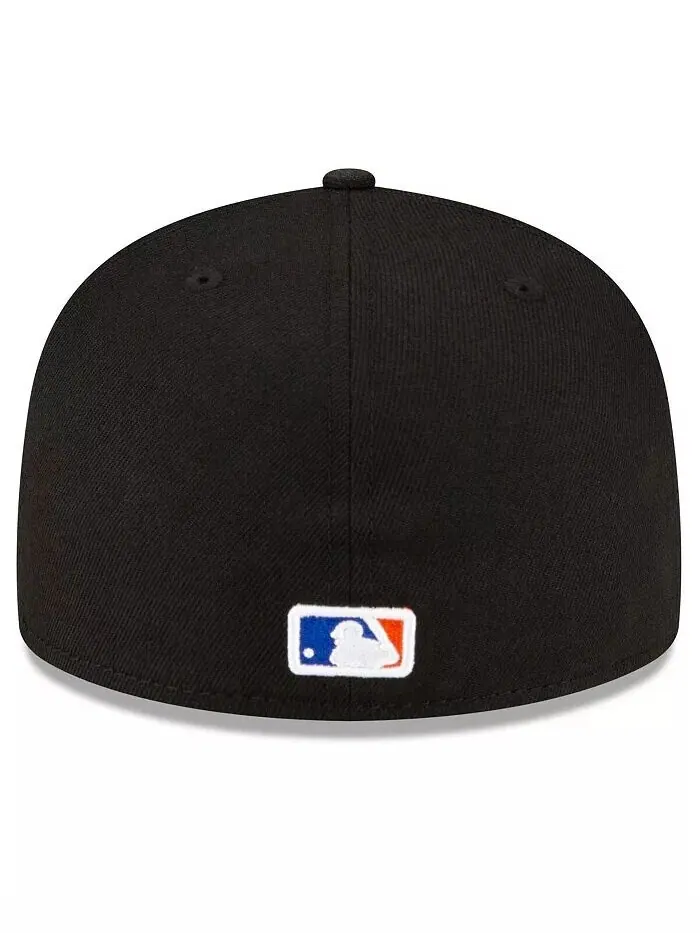 Мужская кепка New York Mets New Era 59FIFTY — изображение 4 из 4, черный