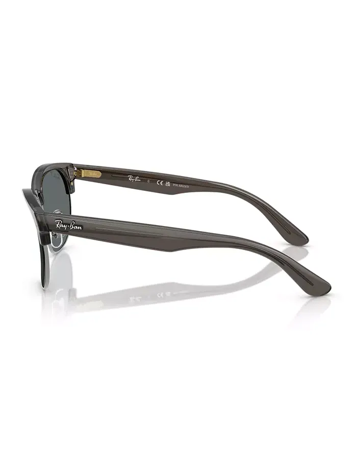 Унисекс солнцезащитные очки Clubmaster Reverse Polarized, RBR0504S Ray-Ban — изображение 3 из 6, серый