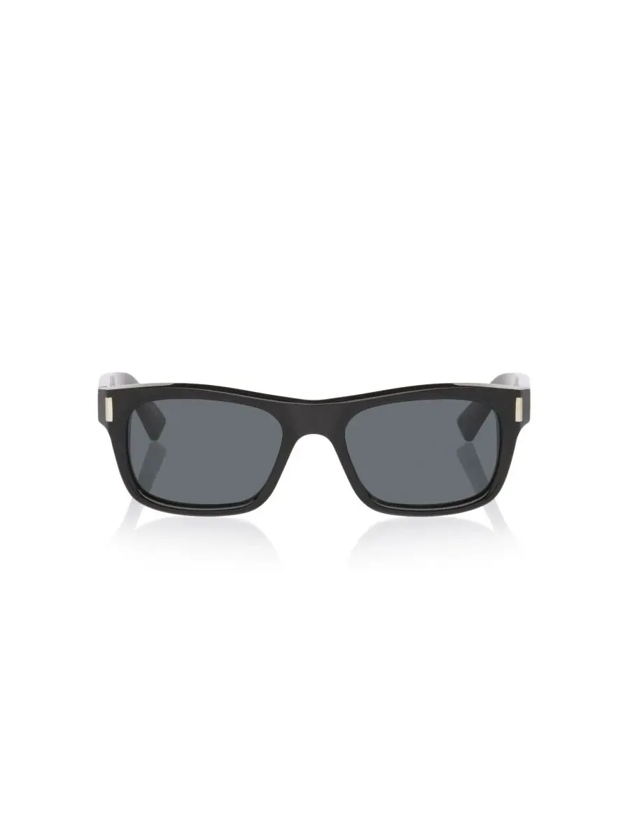 Солнцезащитные очки унисекс прямоугольной формы, SL83 YS000884 Saint Laurent — изображение 2 из 6, черный