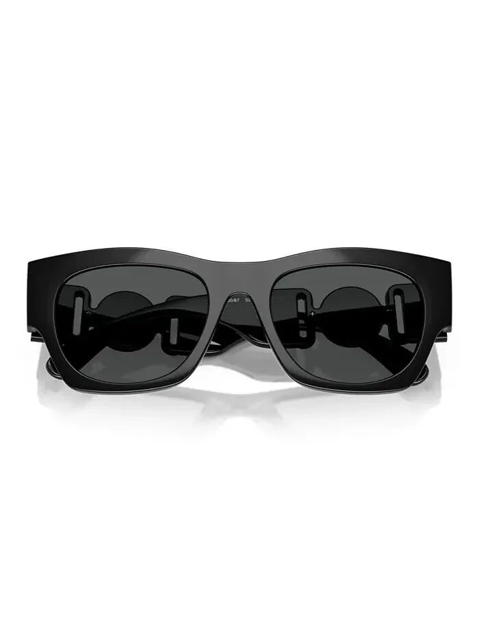 Мужские солнцезащитные очки VE4479U Versace — изображение 4 из 7, черный