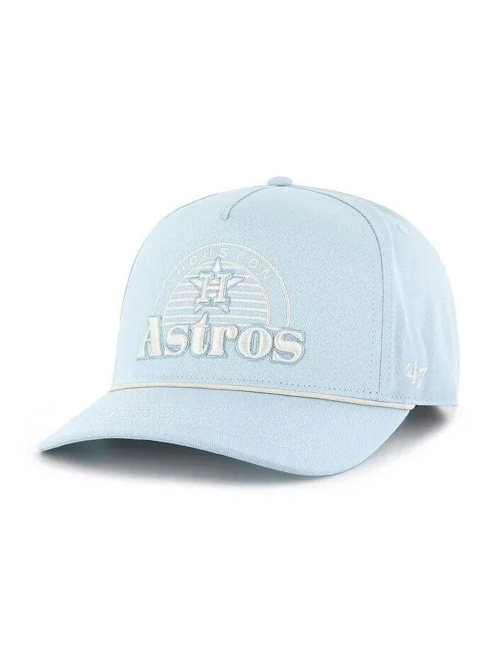 Мужская синяя регулируемая шляпа Houston Astros Wander Hitch '47 Brand — изображение 1 из 3, синий