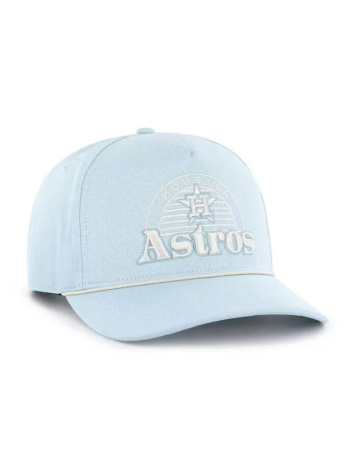 Мужская синяя регулируемая шляпа Houston Astros Wander Hitch '47 Brand — изображение 3 из 3, синий