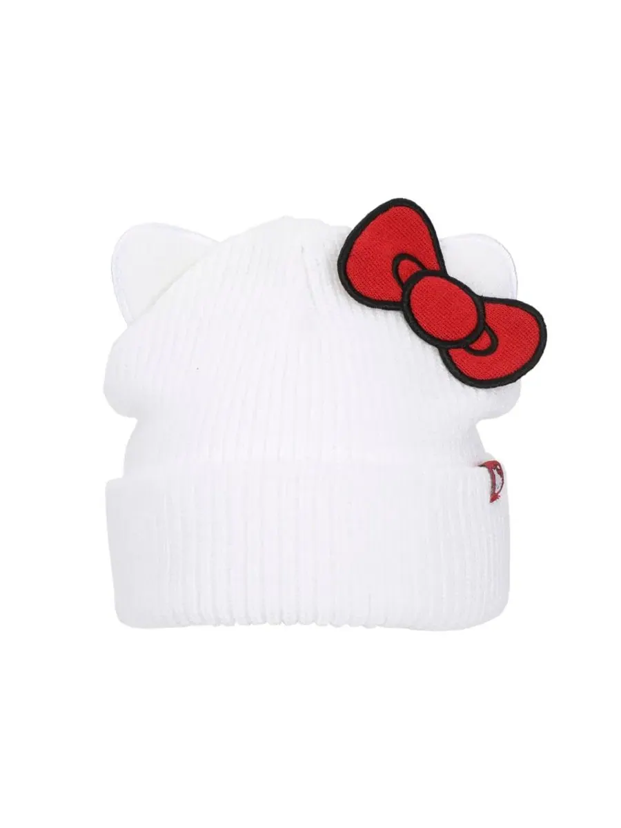 Шапка-бини с ушками Hello Kitty — изображение 6 из 6, белый