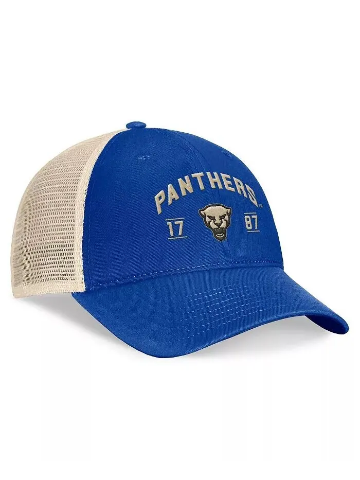 Мужская регулируемая кепка Royal Pitt Panthers Heritage Waylon Trucker Top Of The World — изображение 2 из 4, прозрачный
