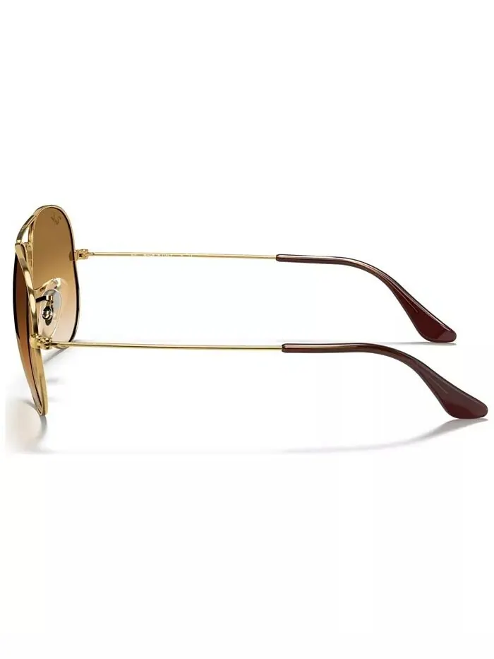 Солнцезащитные очки унисекс Ray-Ban — изображение 3 из 7, золотистый/коричневый