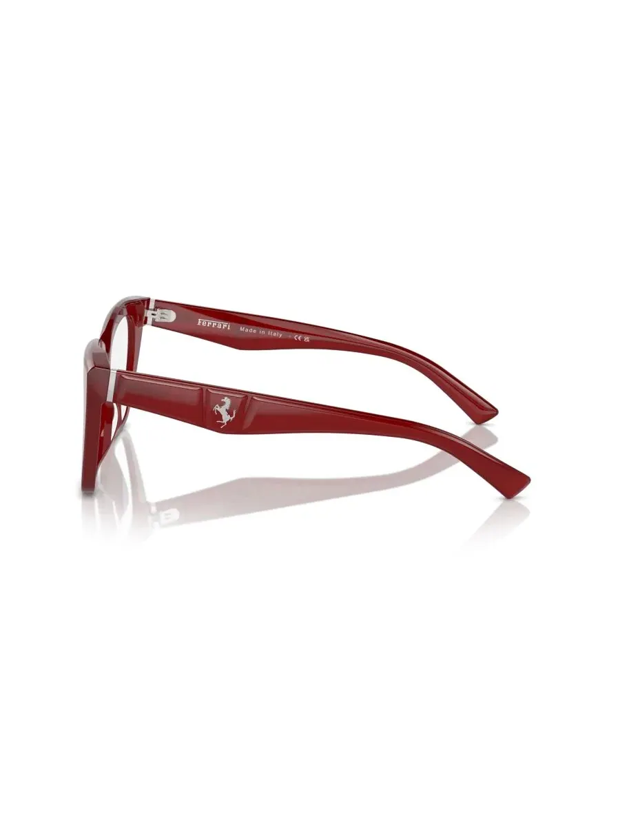 Очки Ferrari Woman Square Plastic FH4003U Scuderia Ferrari — изображение 2 из 5, прозрачный красный