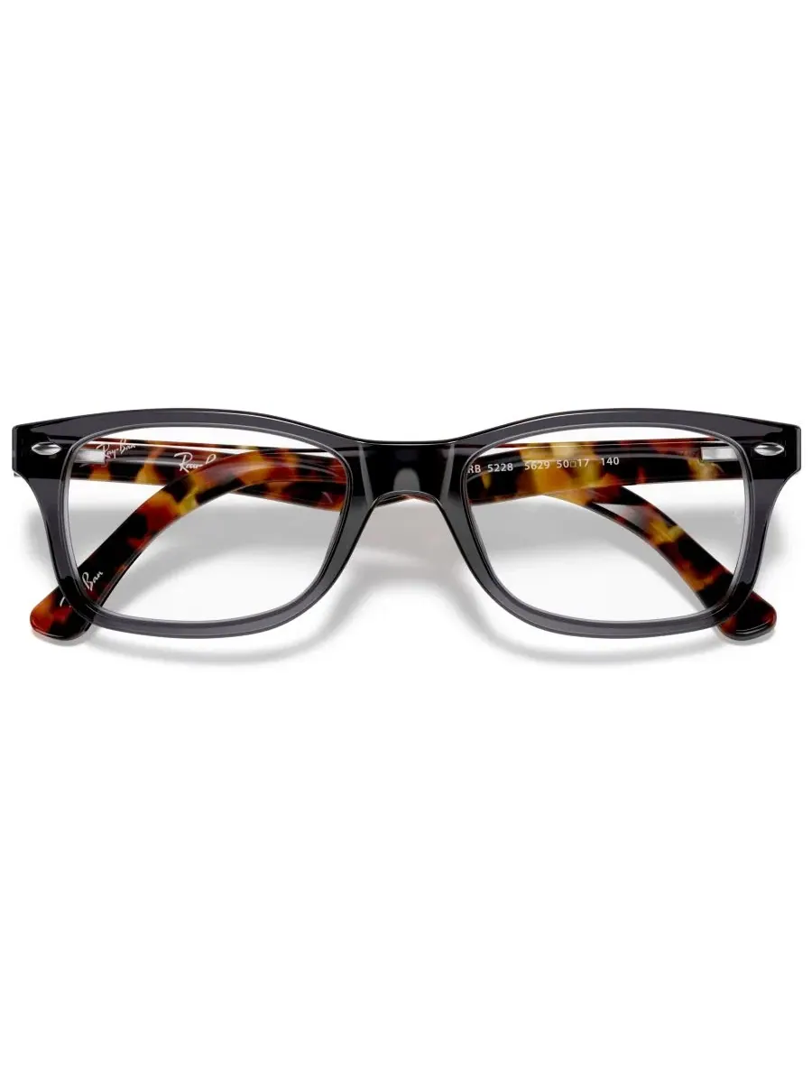 Очки для зрения квадратные Ray-Ban RB5228 Optics — изображение 11 из 20, черный