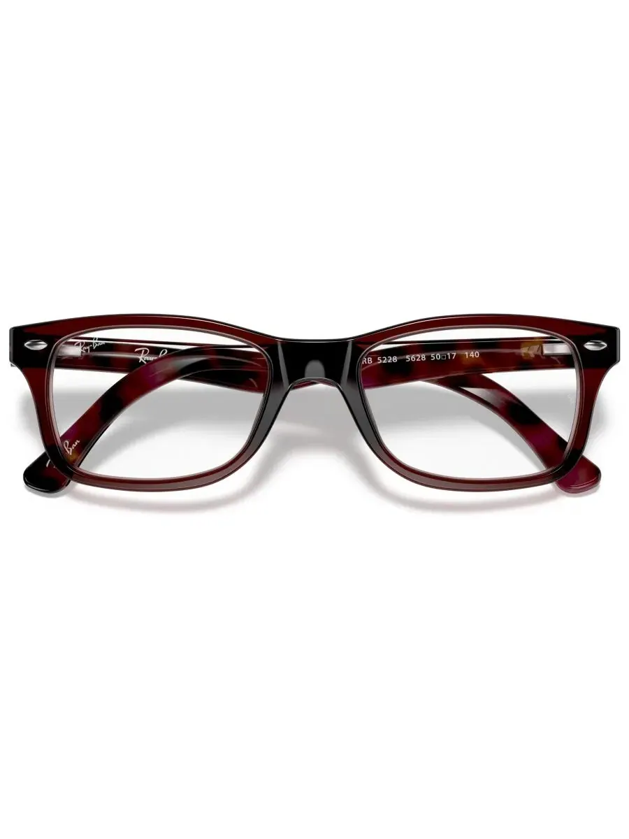 Очки для зрения квадратные Ray-Ban RB5228 Optics — изображение 14 из 20, черный