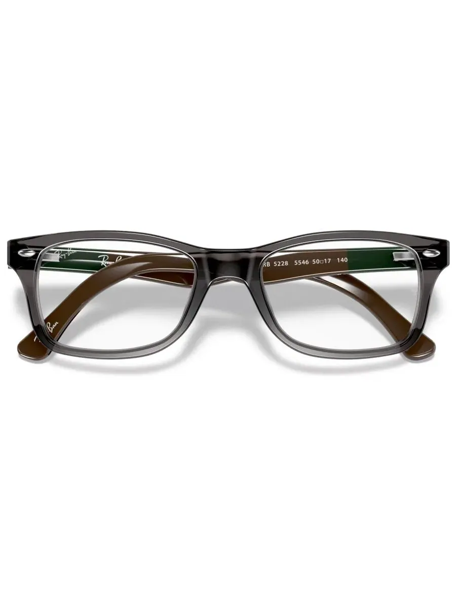 Очки для зрения квадратные Ray-Ban RB5228 Optics — изображение 20 из 20, черный