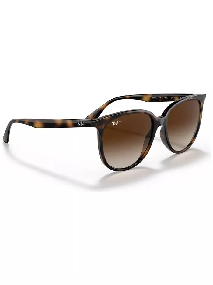 Женские солнцезащитные очки с низкой посадкой на переносице Ray-Ban — изображение 7 из 12, коричневый