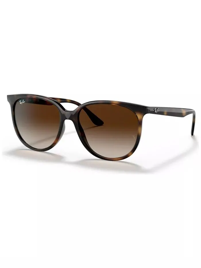 Женские солнцезащитные очки с низкой посадкой на переносице Ray-Ban — изображение 8 из 12, коричневый