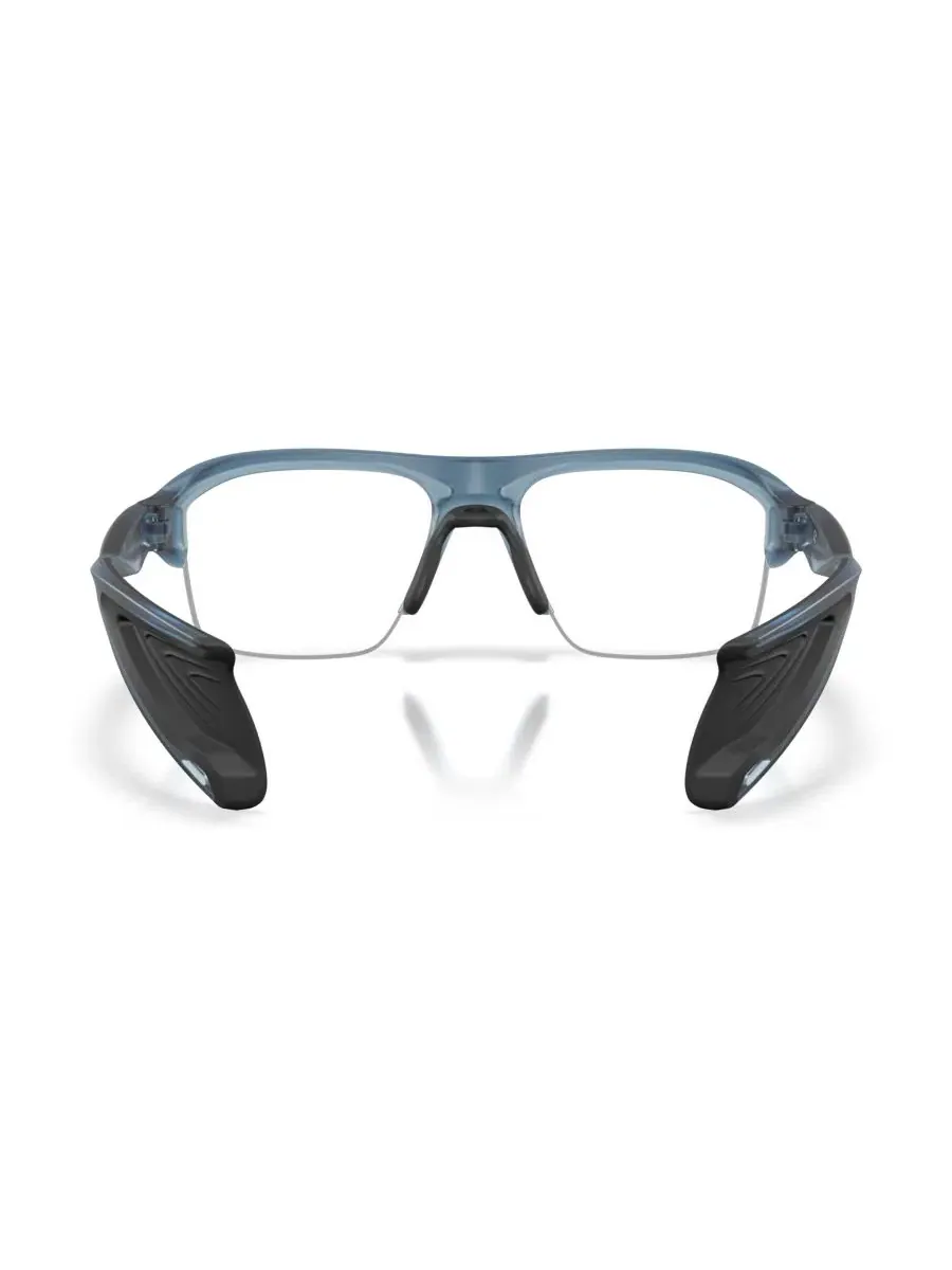 Очки для лица прямоугольной формы из O-matter, модель Stunt Glider OX8198 Oakley — изображение 4 из 5, прозрачный