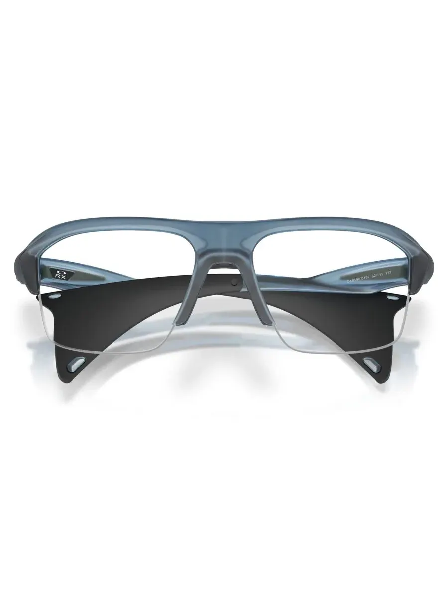 Очки для лица прямоугольной формы из O-matter, модель Stunt Glider OX8198 Oakley — изображение 5 из 5, прозрачный