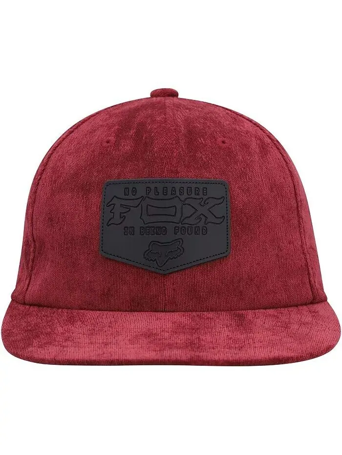 Мужская кепка-кнопка Maroon Fixated Snapback Fox — изображение 2 из 4