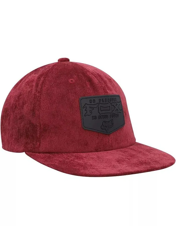 Мужская кепка-кнопка Maroon Fixated Snapback Fox — изображение 3 из 4