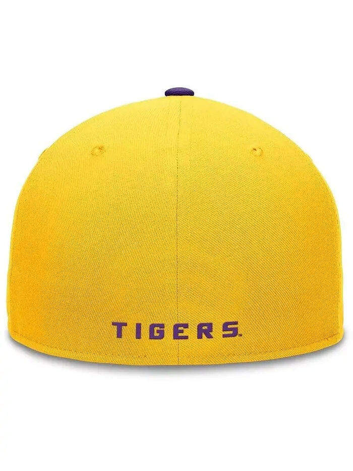 Мужская двухцветная кепка LSU Tigers Rally золотисто-фиолетового цвета Top of the World — изображение 2 из 4