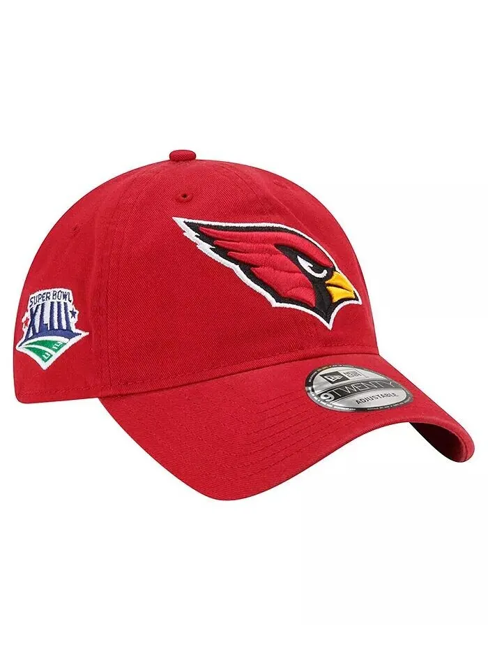 Мужская шапка Cardinal Arizona Cardinals Distinct 9TWENTY Adjustable New Era — изображение 1 из 4