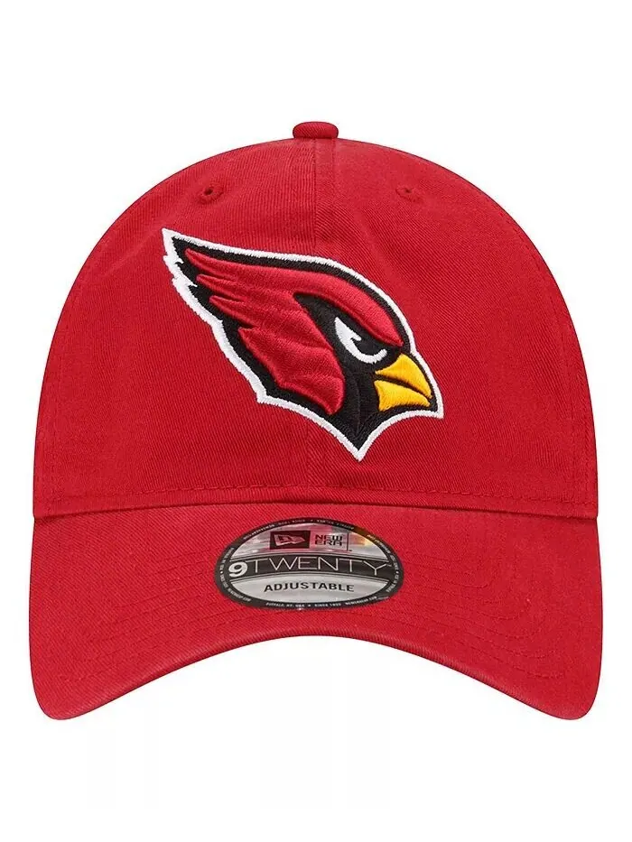 Мужская шапка Cardinal Arizona Cardinals Distinct 9TWENTY Adjustable New Era — изображение 4 из 4