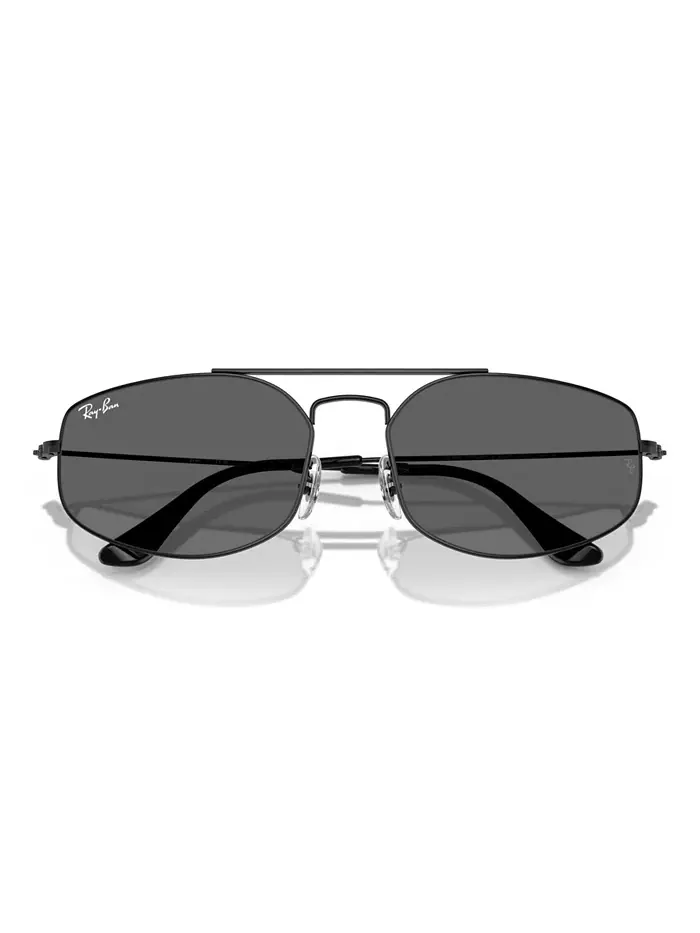 Унисекс солнцезащитные очки Oval Explorer 5, RB3845 Ray-Ban — изображение 10 из 10, золотистый