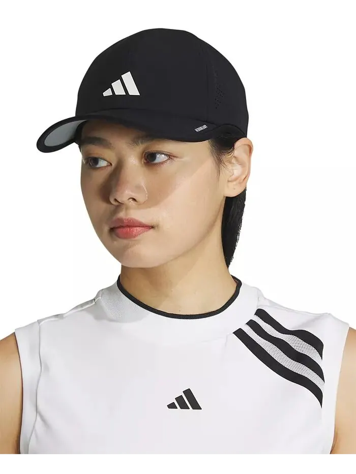 Женская суперлегкая регулируемая кепка с тремя полосками adidas