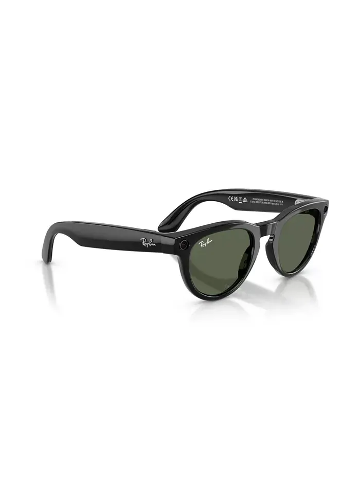 Унисекс AI очки, Meta Low Bridge Fit Headliner RW4013F - GEN 2 Ray-Ban — изображение 6 из 11, черный