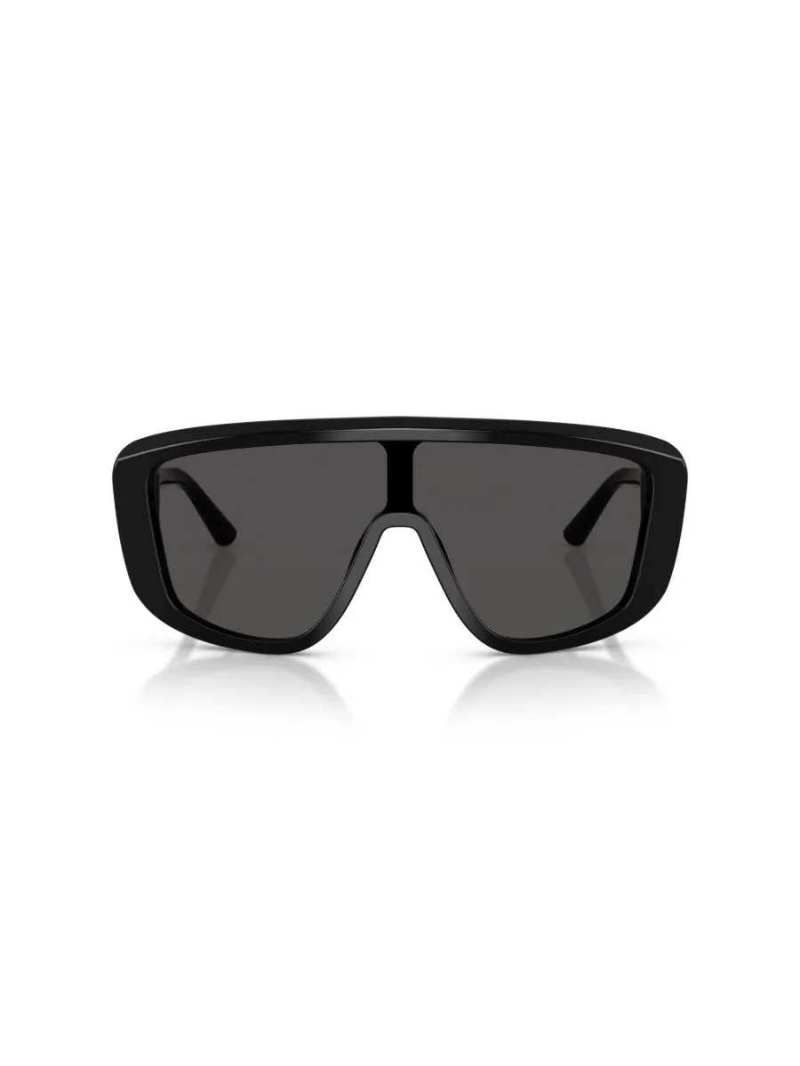Мужские прямоугольные солнцезащитные очки, DG4520 Dolce&Gabbana — изображение 5 из 8, коричневый