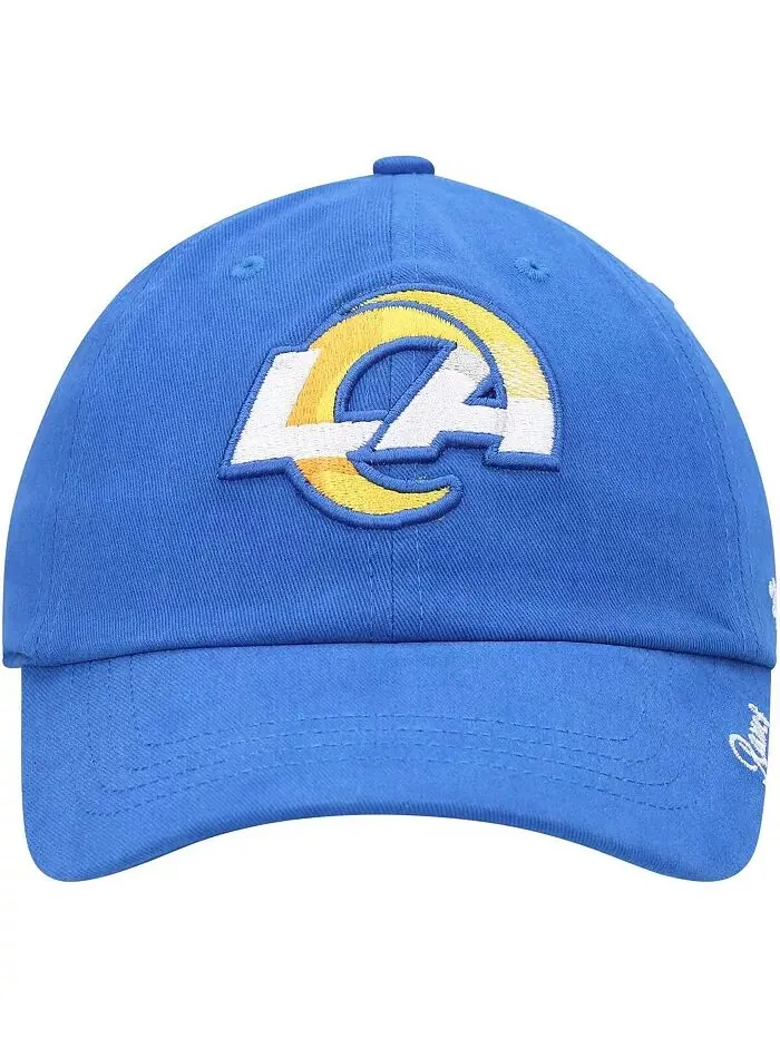 Женская шапка Royal Los Angeles Rams Miata Clean Up Primary с регулируемой головкой '47 Brand — изображение 2 из 4