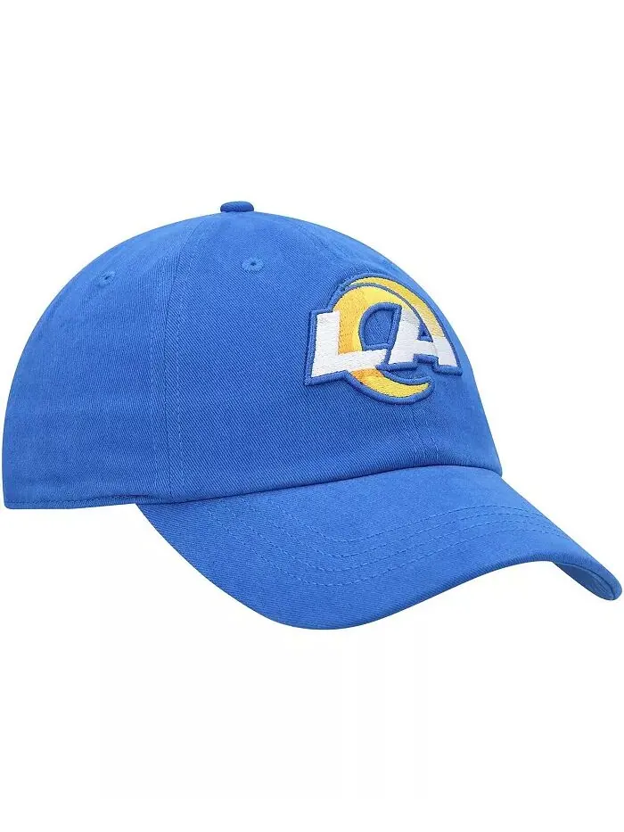 Женская шапка Royal Los Angeles Rams Miata Clean Up Primary с регулируемой головкой '47 Brand — изображение 3 из 4