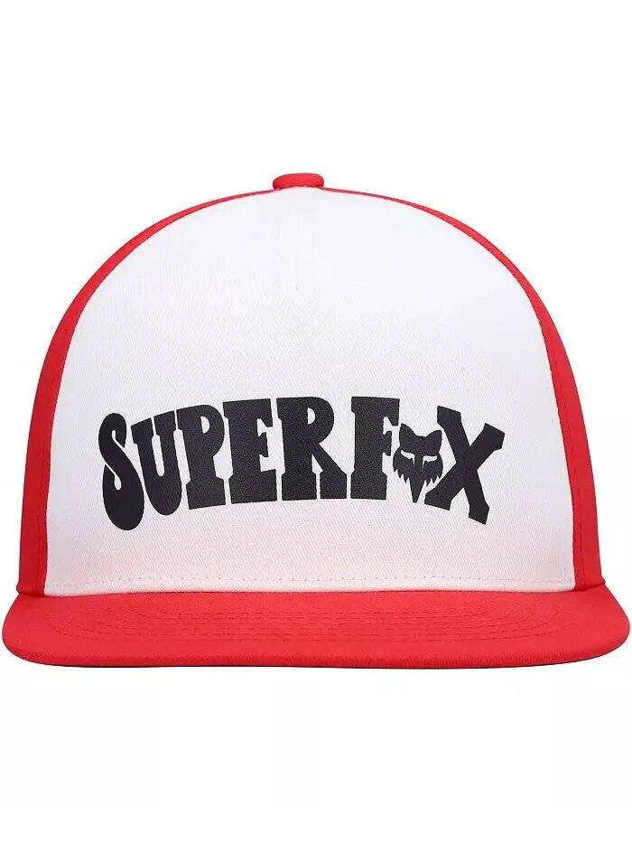Мужская белая кепка Super Trik Snapback Fox — изображение 2 из 4, белый