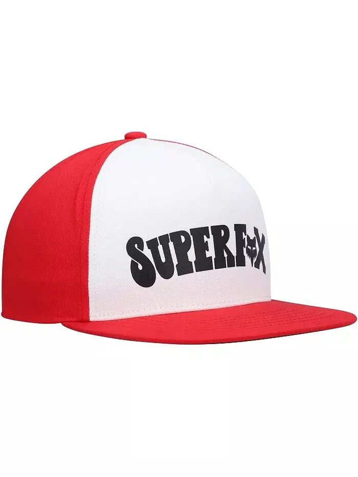 Мужская белая кепка Super Trik Snapback Fox — изображение 3 из 4, белый