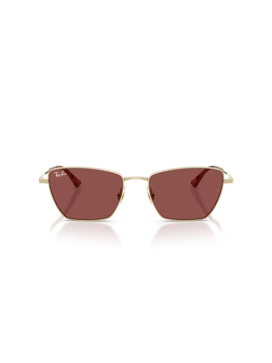 Солнцезащитные очки унисекс с геометрическим рисунком, RB3783 Ray-Ban, pale золото — изображение 2 из 7, бледный золотистый