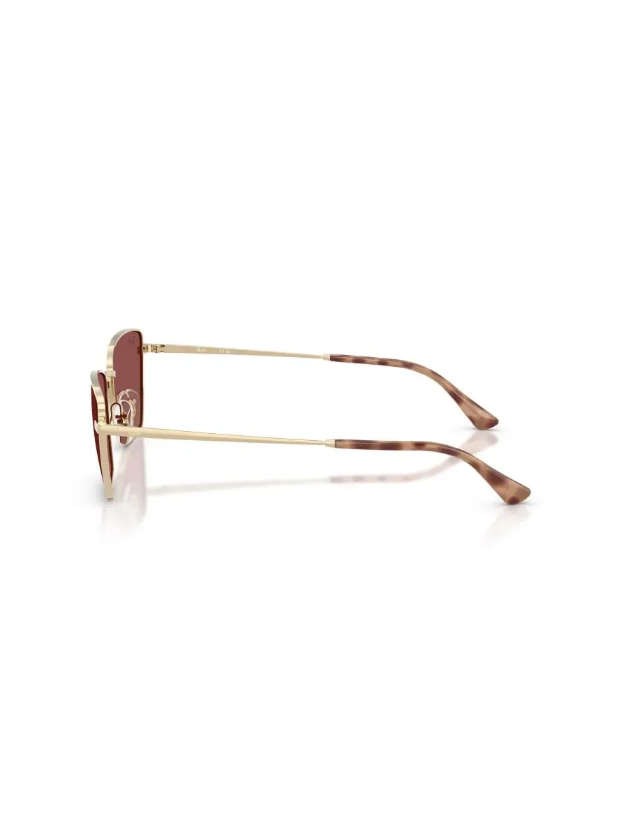 Солнцезащитные очки унисекс с геометрическим рисунком, RB3783 Ray-Ban, pale золото — изображение 4 из 7, бледный золотистый