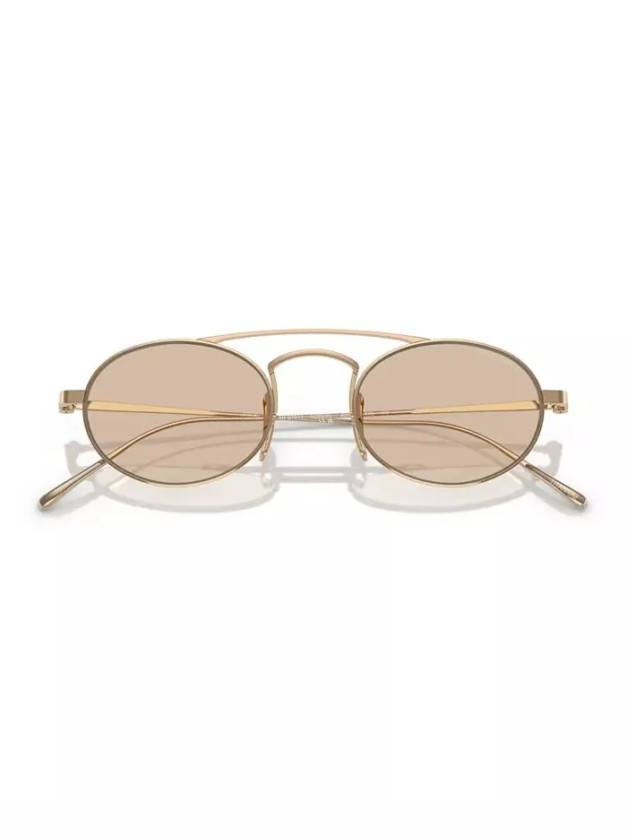 Мужские солнцезащитные очки AR6161T Giorgio Armani — изображение 10 из 10, серебряный