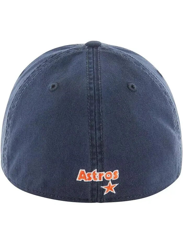 Мужская темно-синяя классическая приталенная шляпа Houston Astros Sure Shot Franchise '47 Brand — изображение 2 из 3