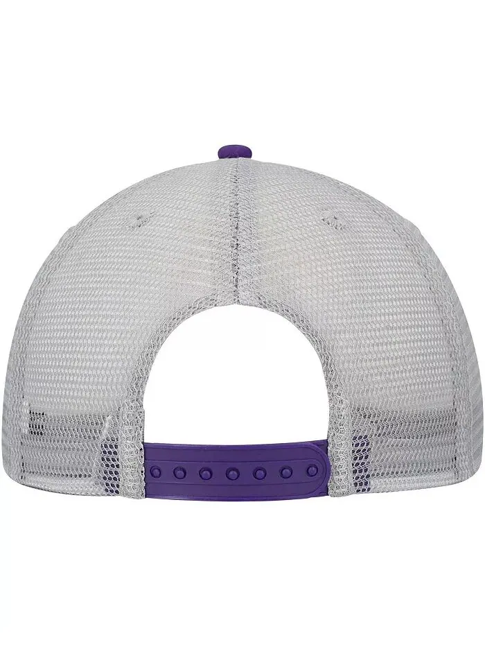 Мужская фиолетовая, серая бейсболка Kansas State Wildcats Snapback Colosseum — изображение 4 из 4