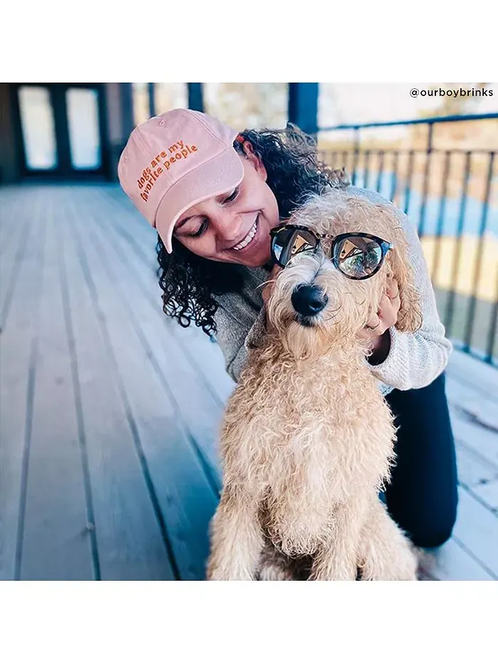 Шапка "Dogs Are My Fave" Lucy & Co. — изображение 2 из 3, розовый