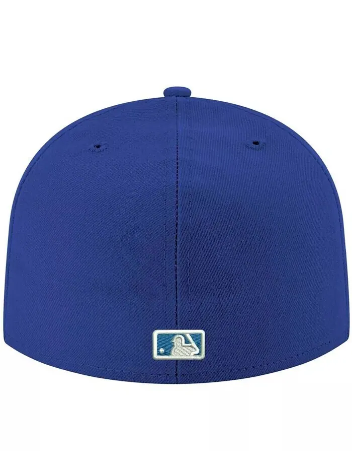 Мужская кепка с логотипом Royal Chicago Cubs белая 59FIFTY New Era — изображение 4 из 4, королевский